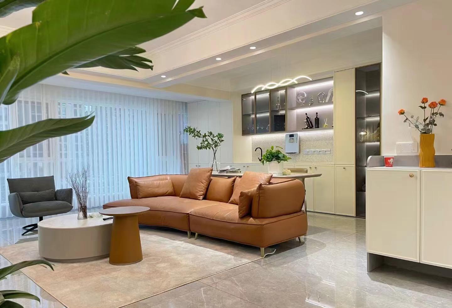 83平新房裝修，現(xiàn)代簡(jiǎn)約風(fēng)設(shè)計(jì)空間感太棒了