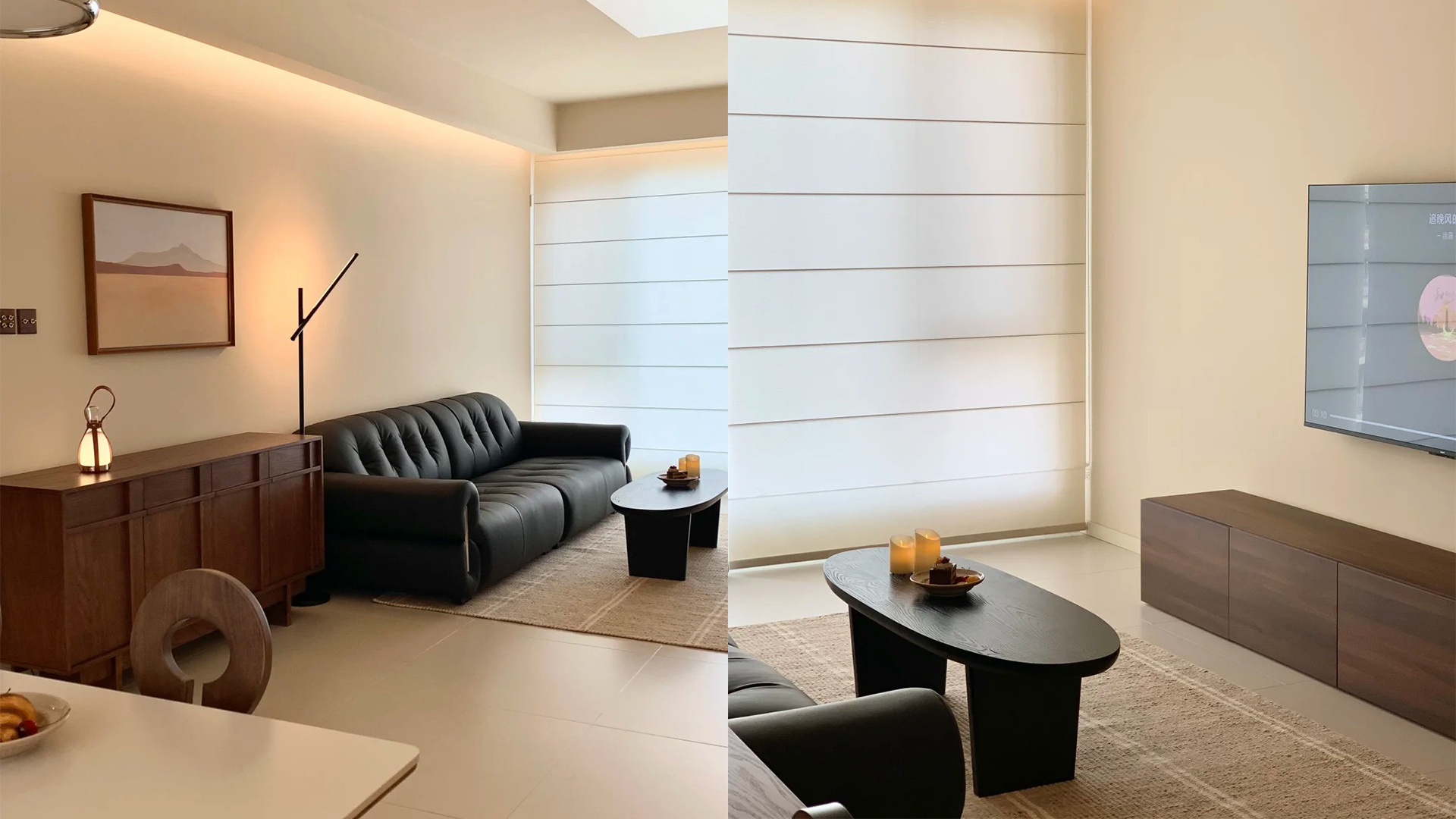 奶油風(fēng)設(shè)計(jì)，米白淺色與木質(zhì)元素營(yíng)造溫馨家