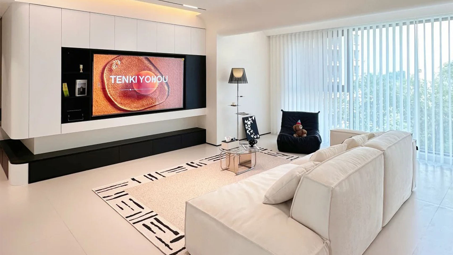 理想黑白極簡風小家現(xiàn)代簡約寧靜治愈空間美學